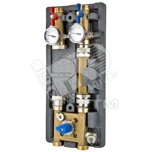 Группа насосная для систем VARIMIX 1'1/4 - 4W-KV4 с байпасом и четырехходовым клапаном - VALTEC