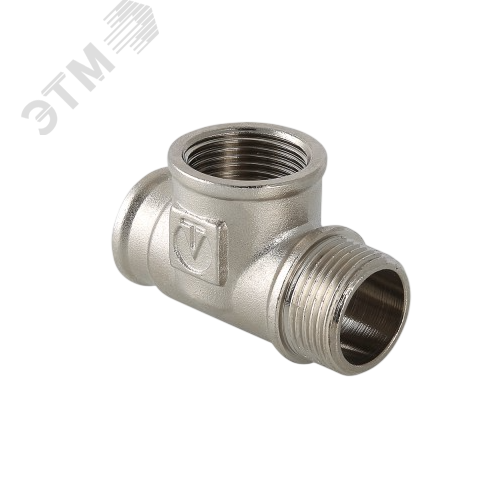 Тройник ВВН 1/2'х1/2'х1/2' переходной, никелированный - VALTEC