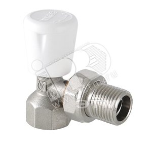 Клапан ручной для радиатора угловой 1/2' - VALTEC