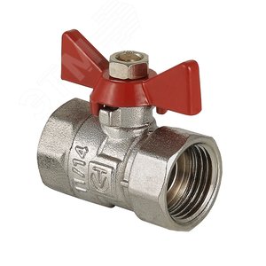 Кран шаровой 1/2' ВВ ручка бабочка COMPACT - VALTEC