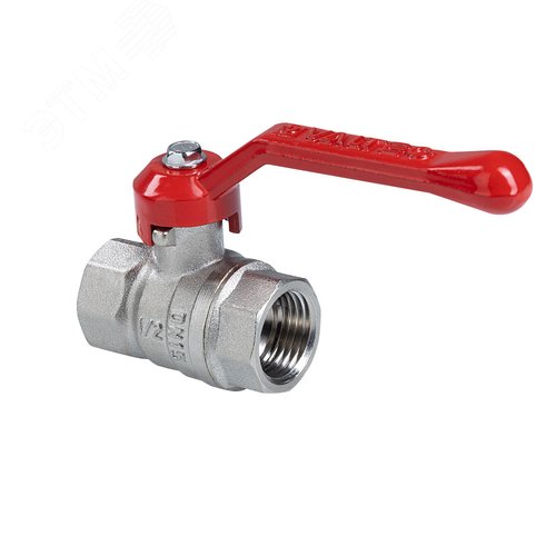 Кран шаровой СТАНДАРТ, никель, длинная рукоятка 1/2', вн.-вн. PN40 (ГОСТ) - VALTEC
