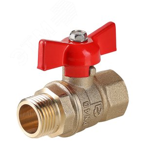 Кран шаровой 11б27п1 Стандарт ВН 3/4' ручка бабочка PN40 - VALTEC