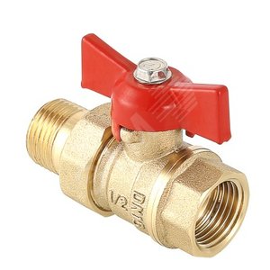 Кран Станд. сгон 3/4  ВН бабочка