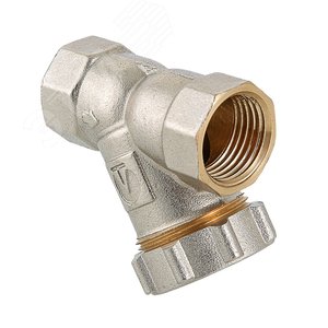 Фильтр латунный сетчатый 1/2' с заглушкой - VALTEC
