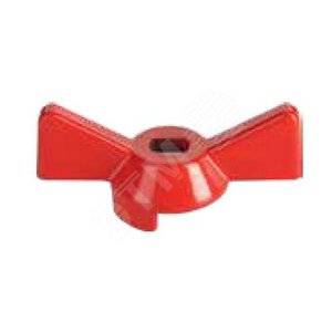Ручка -бабочка для крана 1/2' - 3/4' красная - VALTEC