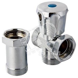 Вентиль 3/4'x3/4'x3/4' для подключения санитарных приборов - VALTEC