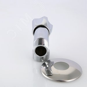 Вентиль угловой для подключения бытовой техники 1/2'x1/2' - фото 2