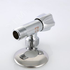 Вентиль угловой для подключения бытовой техники 1/2'x1/2' - фото 3