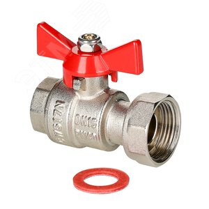 Кран шаровой с накидной гайкой 3/4'x1' ВВ - VALTEC