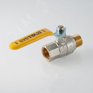 Кран шаровой газовый 1/2' ВН рукоятка VALGAS - фото 2