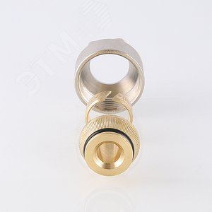Соединитель обжимной 20 (2.8)x3/4' EK для пластиковой трубы - фото 2