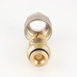 Соединитель обжимной 20 (2.0)x3/4' EK для металлопластиковой трубы - фото 2