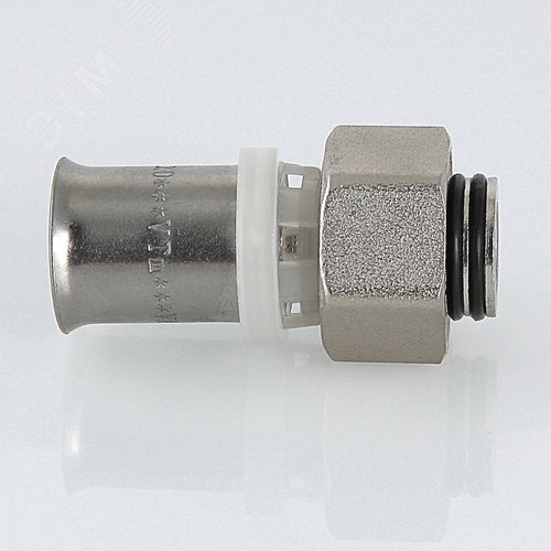 Соединитель пресс 16 (2.0)x1/2' EK для металлопластиковой трубы с переходом на конус - фото 4