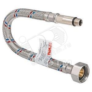 Подводка гибкая для смесителя М10 х 35 - G1/2‘ 30 см (VTf.004.I.0435030) - VALTEC