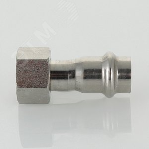 Соединитель нержавеющая сталь 28x1' НГ с накидной гайкой 4