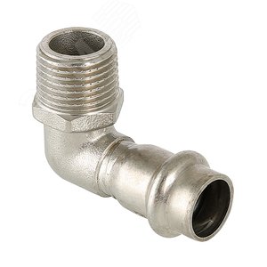 Угольник НР 18x1/2' 90 град., нержавеющая сталь