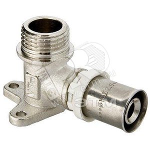 Водорозетка пресс 16x1/2' НР - VALTEC
