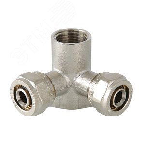 Водорозетка обжимная проходная 16x1/2' - VALTEC