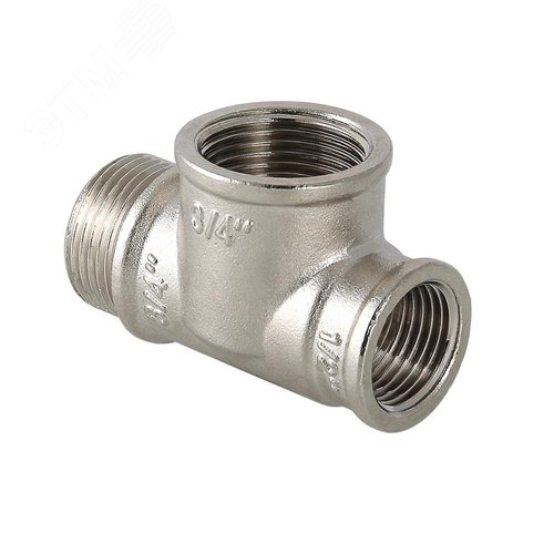 Тройник с переходом на наружную резьбу 3/4' НР-ВН-ВН - VALTEC