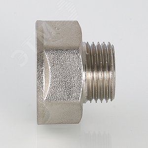 Переходник ВН 1/2'х3/8' никелированный - фото 4