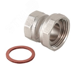 Полусгон 1'x3/4' ВН прямой с накидной гайкой - VALTEC