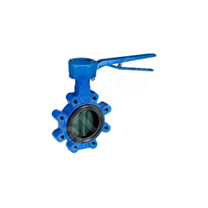 Затвор дисковый чугунный межфланцевый DN125 PN16  VFY-WH с рукояткой (065B8404)
