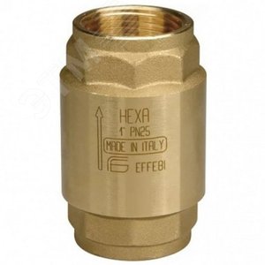 Клапан обратный пружинный латунный Ду40 - Danfoss
