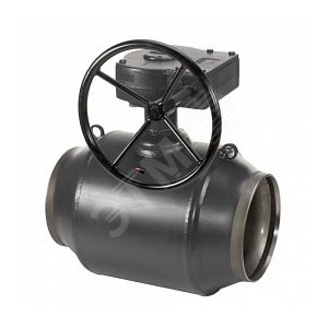 Кран шаровой сталь JIP Premium WW Ду350 Ру25 п/привар с редуктором - Danfoss