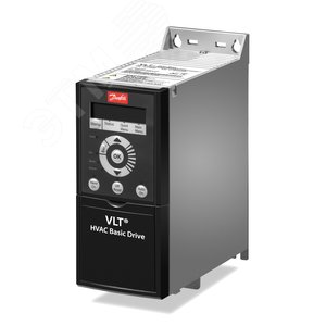 Преобразователь частоты VLT FC 101 HVAC Basic Drive FC-101PK75T4E5AH2XAXXXXSXXXXAXBXCXXXXDX, 380-480В, 3 фазы, мощность 0,75 кВт, IP54 (FC-101PK75T4E5AH2XAXXXXSXXXXAXBXCXXXXDX) - Danfoss