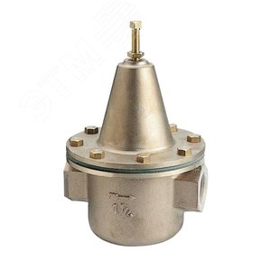 Регулятор давления мембранный бронза 10bis Ду25 Ру25 G1/2 ВР 1-6бар с вых под/маном
