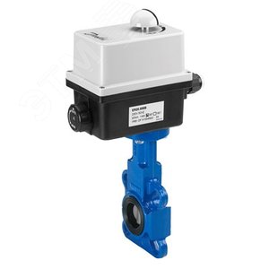 Затвор дисковый чугунный межфланцевый VFY-WA PN16 DN50 CI/SS/EPDM с электроприводом 230V