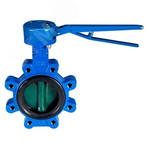 Затвор дисковый чугунный межфланцевый DN 50 PN 16 VFY-WH(SYLAX) с рукояткой диск нерж манжета EPDM (065B7410)