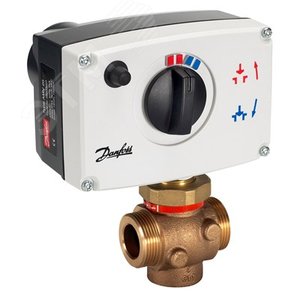 Клапан регулирующмй VM2 НР Kvs=6.3м3/ч PN25 DN25 - Danfoss