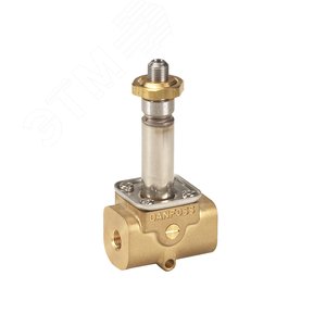Клапан электромагнитный EV310B 3,5В Ду 3.5 мм G 1/4 FKM NC латунь, без катушки - Danfoss