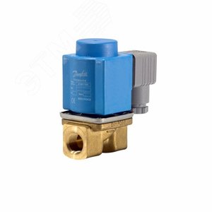 Вентиль соленоидный с катушкой EV220В НЗ DN10 - Danfoss