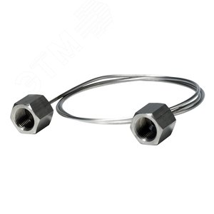 Трубка демпферная, 1 м, нержавеющая сталь, G 1/2, совместима с RT - Danfoss