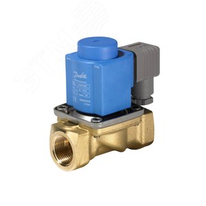 Клапан электромагнитный EV220B Ду 18 G 3/4 NBR NC с катушкой 24В AC - Danfoss