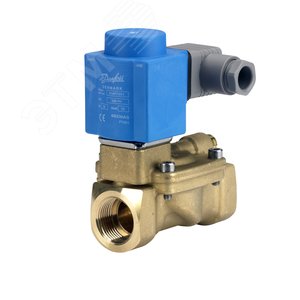 Вентиль соленоидный с катушкой EV220В НЗ DN20 - Danfoss