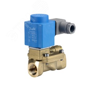 Клапан электромагнитный EV220B 15B Ду 15 G 1/2 NBR NC с катушкой BB024DS (032U451402) - Danfoss