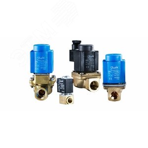 Вентиль соленоидный с катушкой EV220В НЗ DN15, BB - Danfoss