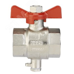 Шарово кран для термодатчика Dn20 (087H0119) (187F0592) - Danfoss