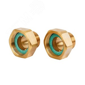 Комплект присоединительных фитингов Ду15 НР R1/2 Ру25 G3/4 (003H6902) - Danfoss