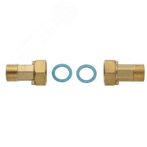 Резьбовые присоединительные патрубки Ду20 G1 (2   шт.) (087G6072) - Danfoss