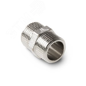 Ниппель латунный резьбовой, Н 3/8 - PRO AQUA