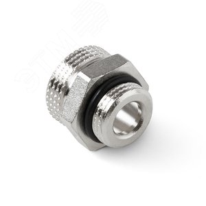 Ниппель латунный резьбовой переходной, евроконус, Н 1/2X3/4E - PRO AQUA