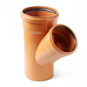 Тройник 200х160 45 град., для наружной канализации - PRO AQUA
