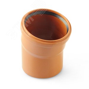 Отвод 110 15 град., для наружной канализации - PRO AQUA