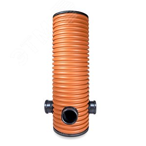 Колодец дренажный с тремя выходами SN8 1.5м ID300x160 - PRO AQUA