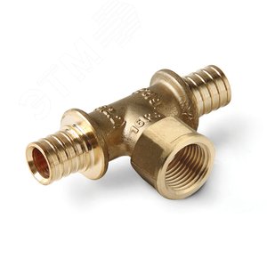 Тройник 20х1/2'Вх20 переходной с внутренней резьбой, аксиальный - PRO AQUA