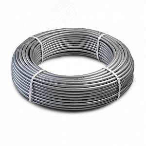 Труба PEXa с антидиффузионным слоем SDR7,4/S3,2 серебристая 16x2.2 500м (PXA.04.06.500.S) - PRO AQUA